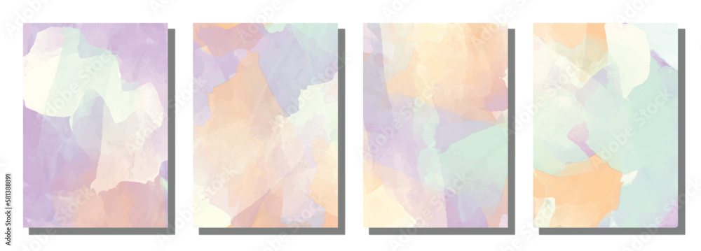 Abstract watercolor brush background. Abstract watercolor brush background.