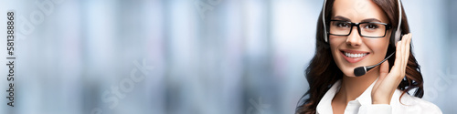 Tableau sur toile Call Center Service