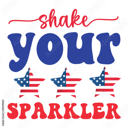 Shake your sparkler Svg 