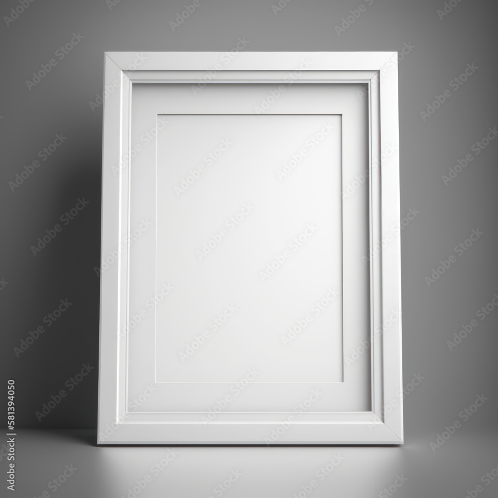 Empty picture frame for image Empty picture frame for image