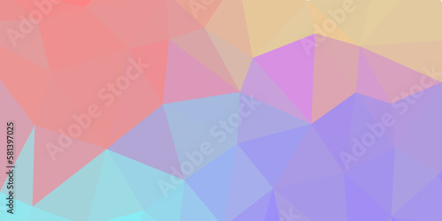 abstract colorful background with triangles