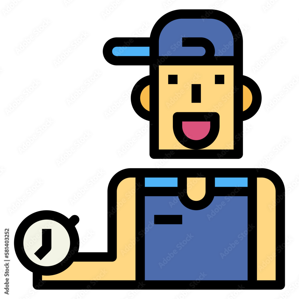 trainer filled outline icon style trainer filled outline icon style