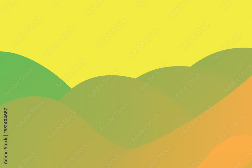 simple gradient wave abstract background. suitabble for landing page and computer desktop wallpaper.