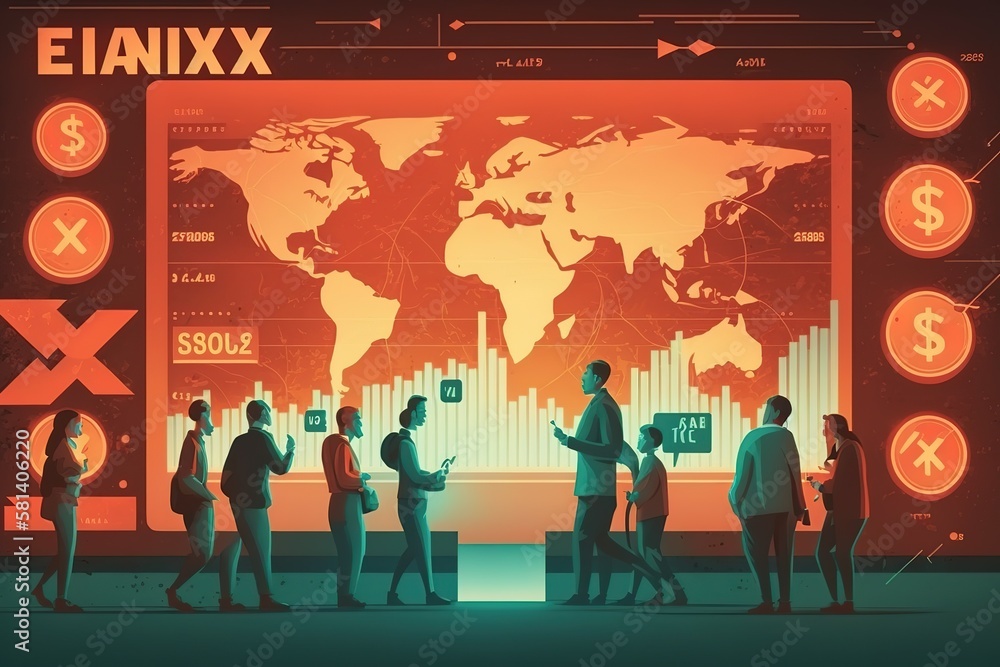Currency exchange concept. Trading and investing, financial literacy ...