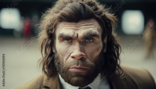 The Neanderthal professional, exploring ancient intelligence in modern office settings, generative ai