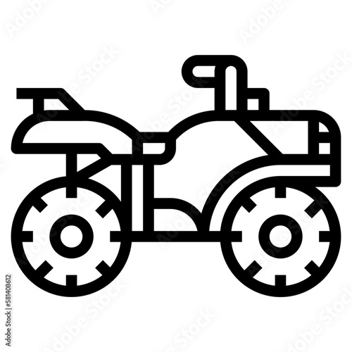 atv line icon style