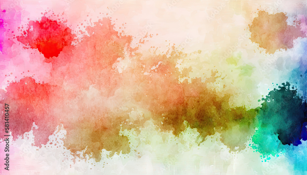 Fototapeta premium water color