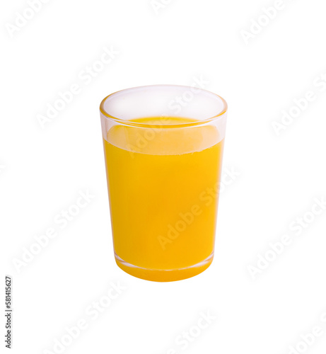 glass of orange juice  isolated ontrasparent png