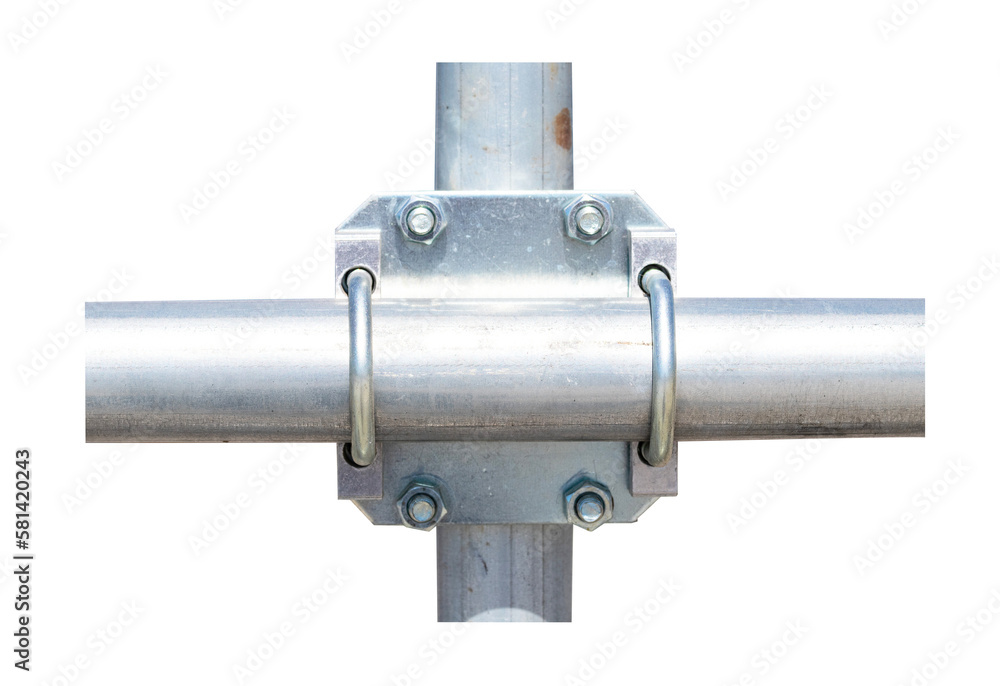 Nuts clamp aluminum cable duct electric wire small. Isolated on cut out PNG. Fixing screws electric pole for pole to help pull and support from falling in wind. Concept of nuts safety, fastening. Nuts clamp aluminum cable duct electric wire small. Isolated on cut out PNG. Fixing screws electric pole for pole to help pull and support from falling in wind. Concept of nuts safety, fastening.
