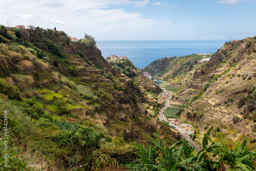 The village on the Madeira island
