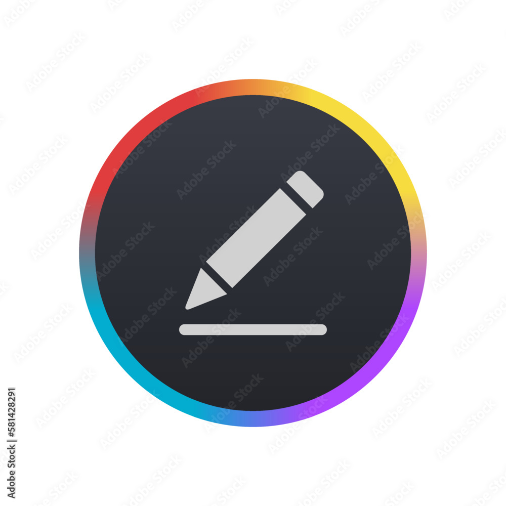 Write - Pictogram (icon) Write - Pictogram (icon)