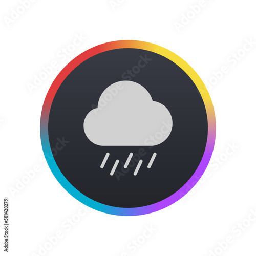 Raining - Pictogram (icon) 