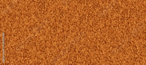 Vector cork background. Realistic detailed carpet dark pattern. Industrial material effect. Wood grain board macro view. Construction material backdrop closeup