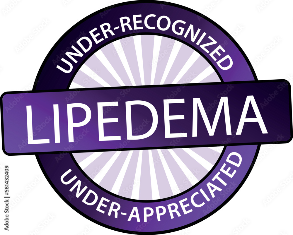 Lipedema awareness stamp design