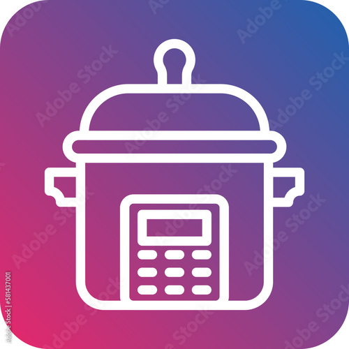 Vector Design Cooker Icon Style