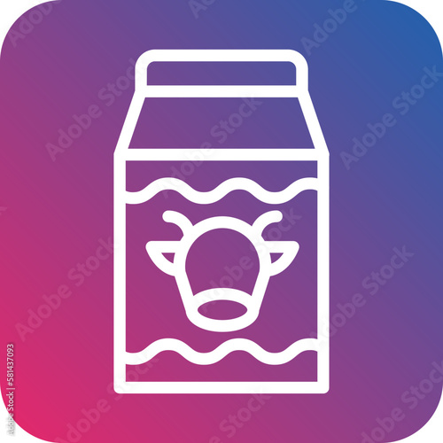 Vector Design Milk Icon Style