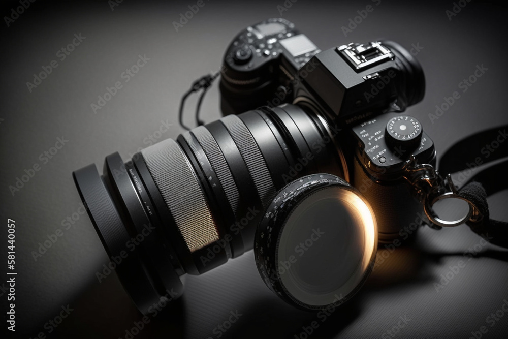 A close-up of a digital camera, symbolizing photography and visual arts