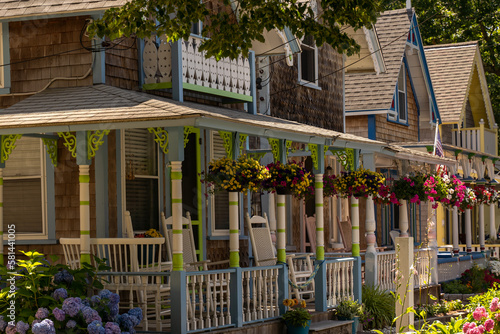 Obraz na płótnie Martha's Vineyard Victorian Cottages
