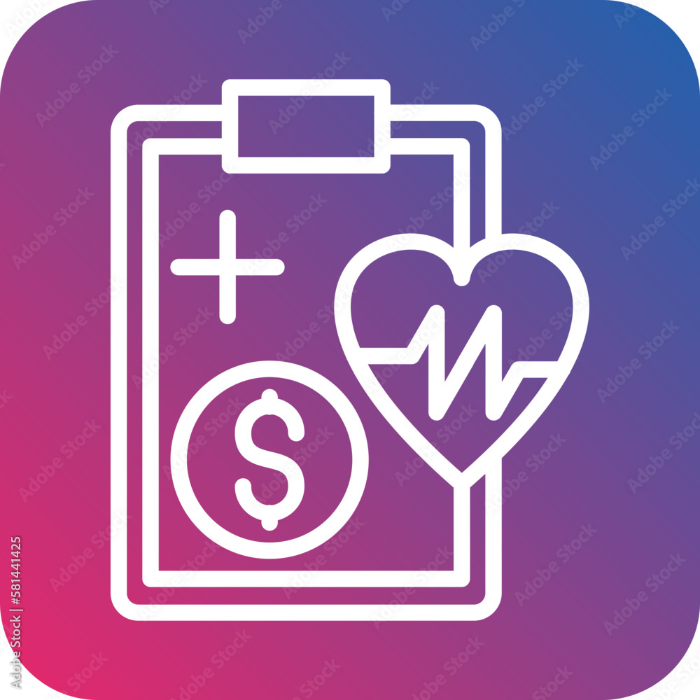 Vector Design Health Insurance Icon Style Vector Design Health Insurance Icon Style