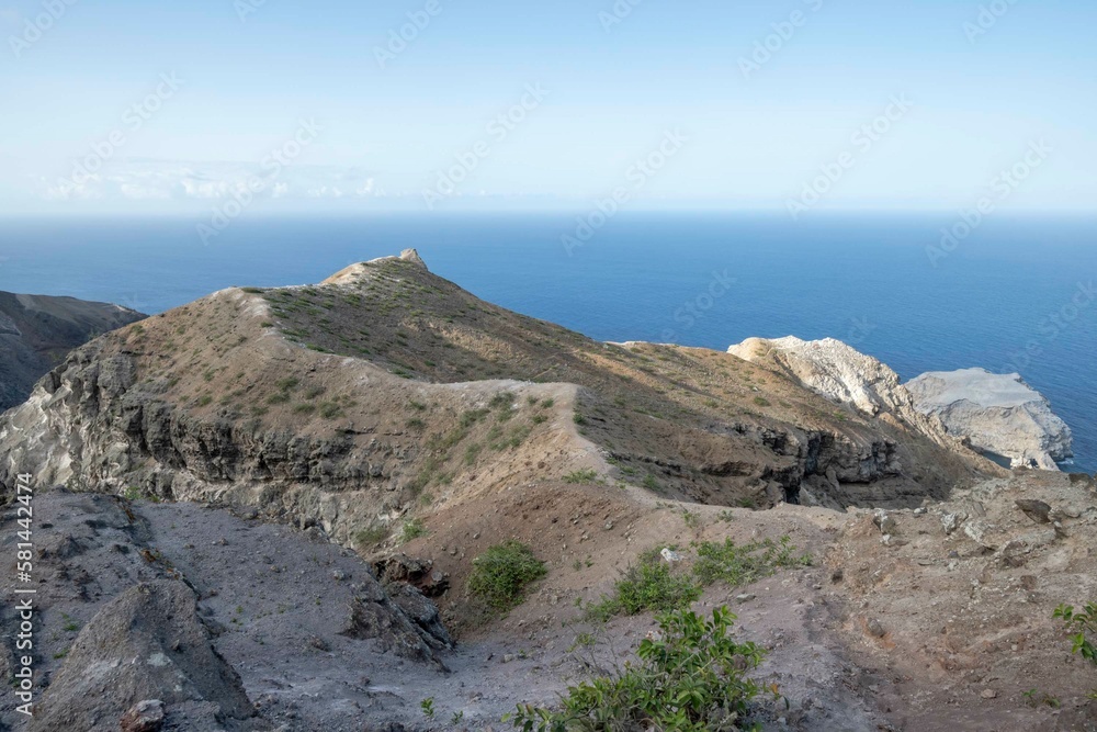 Eastern part of the Ascension island