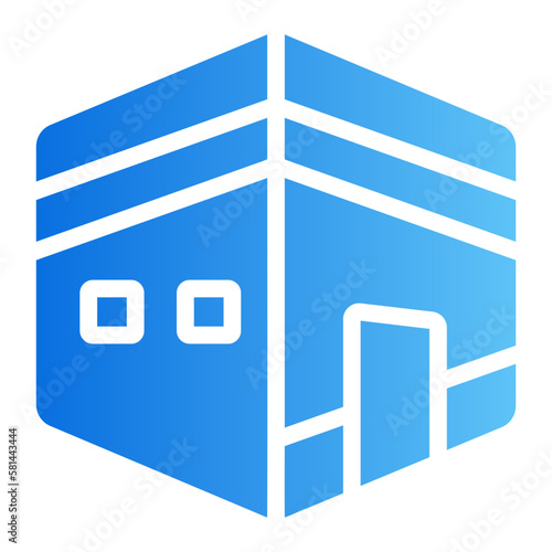 kaaba gradient icon