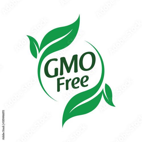 GMO free logo symbol