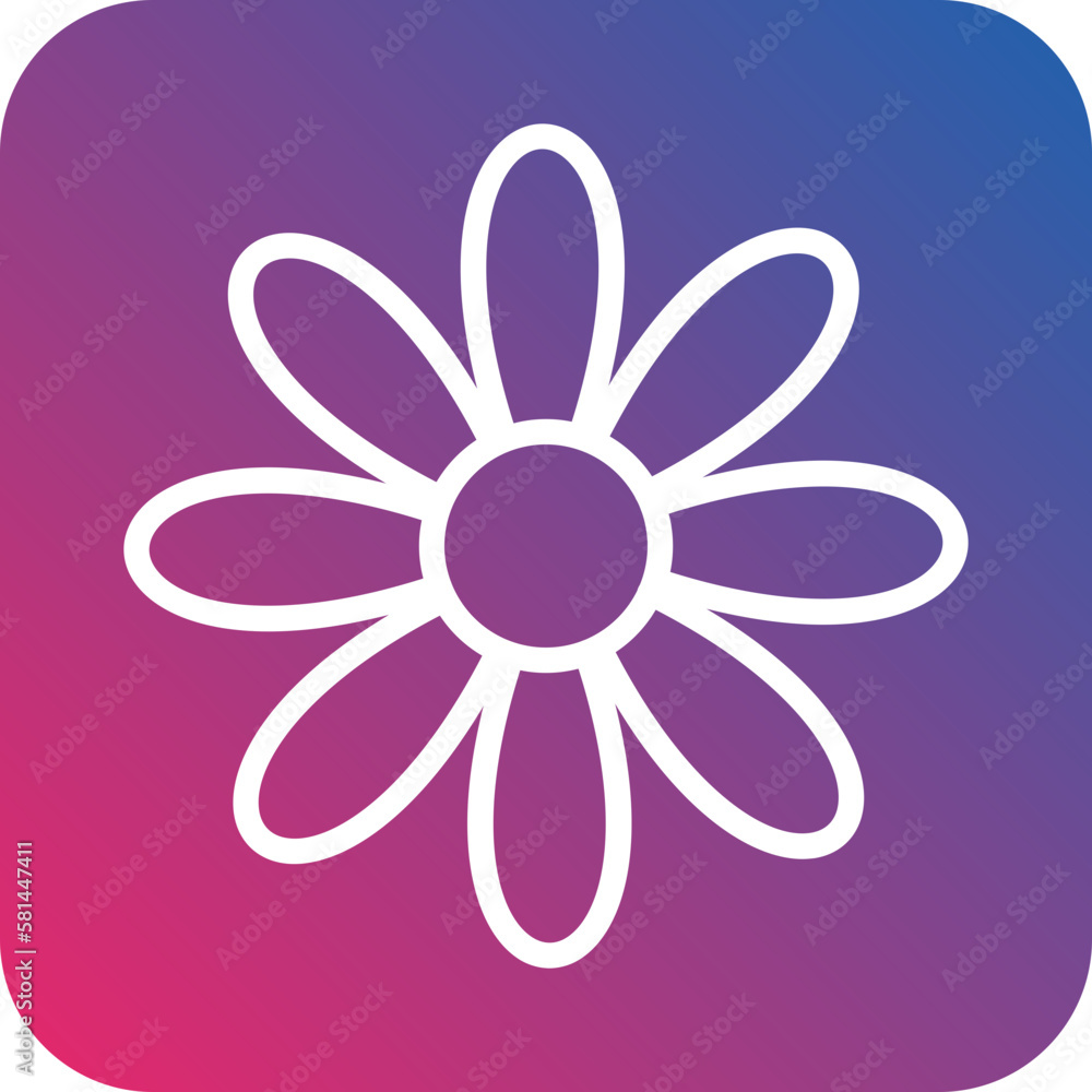 Vector Design Daisy Icon Style Vector Design Daisy Icon Style