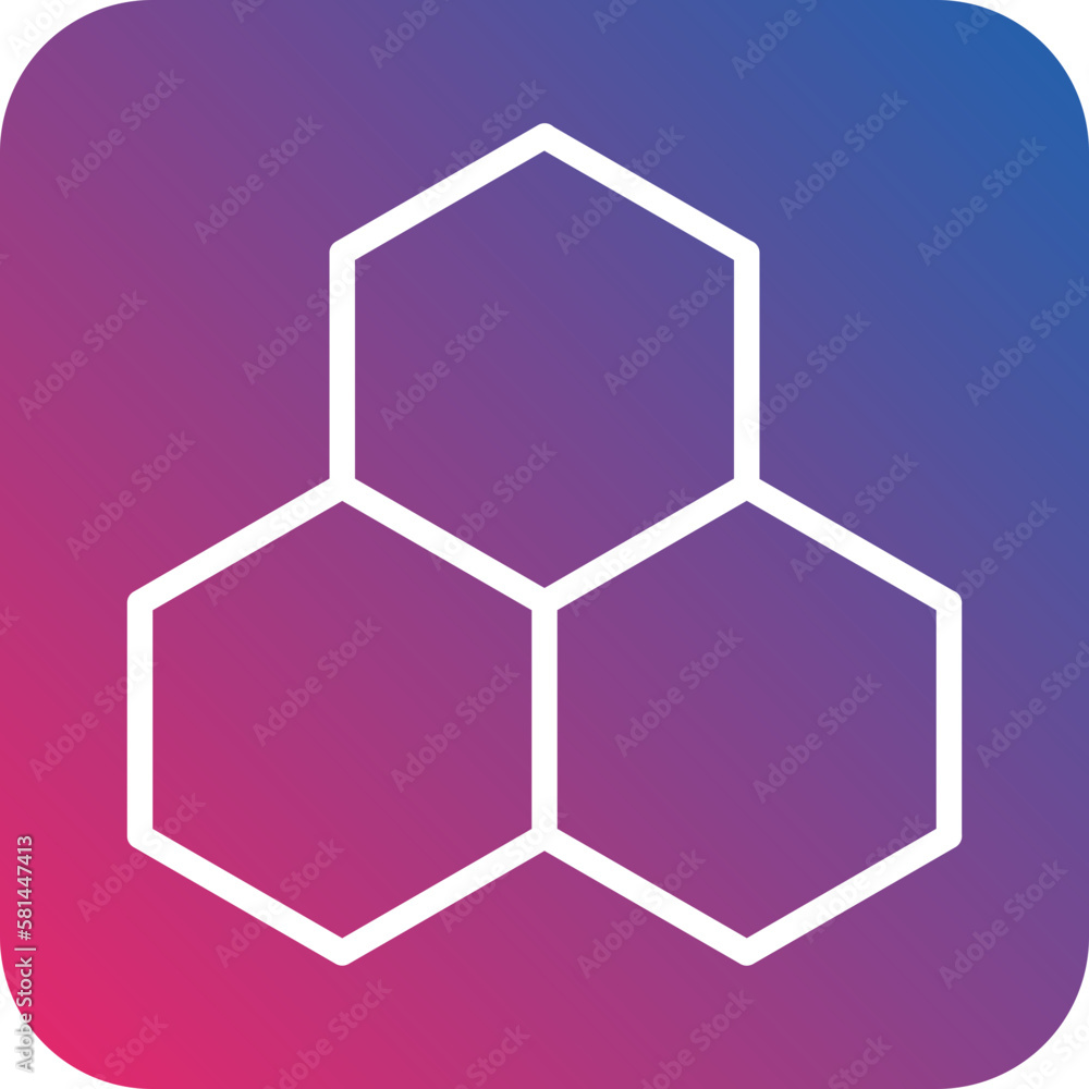 Vector Design Honeycomb Icon Style Vector Design Honeycomb Icon Style