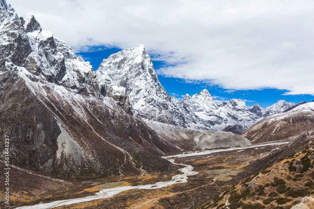 On the way to Everest base camp. Nepal