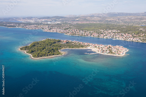 aerial view of the Croatia