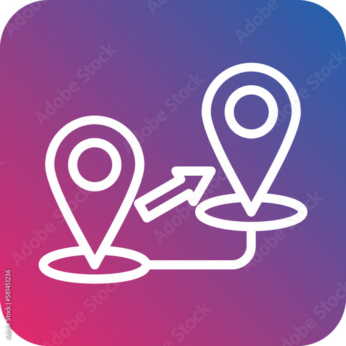Vector Design Migration Icon Style