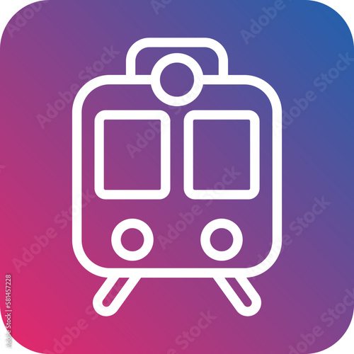 Vector Design Train Icon Style