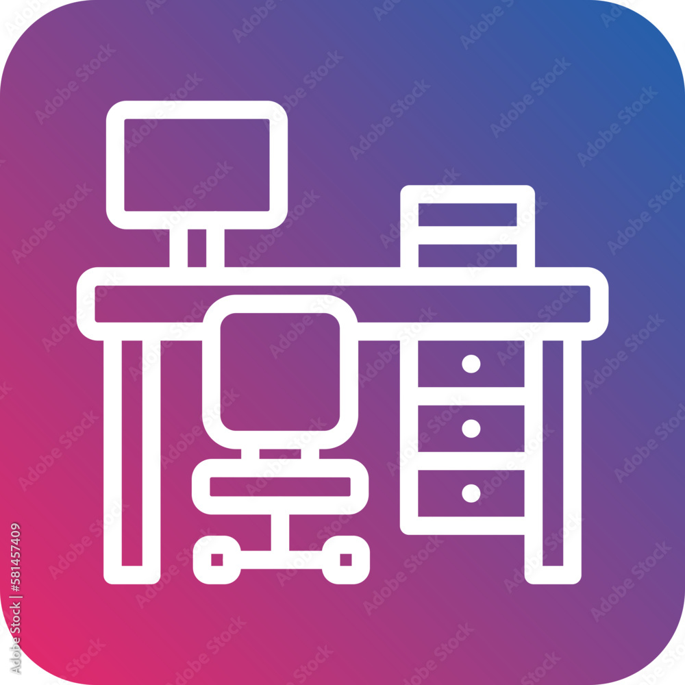 Vector Design Workspace Icon Style Vector Design Workspace Icon Style
