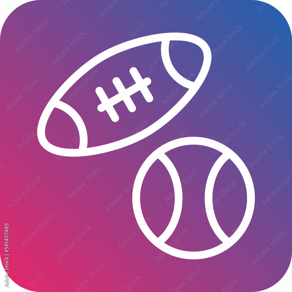 Vector Design Sports Icon Style