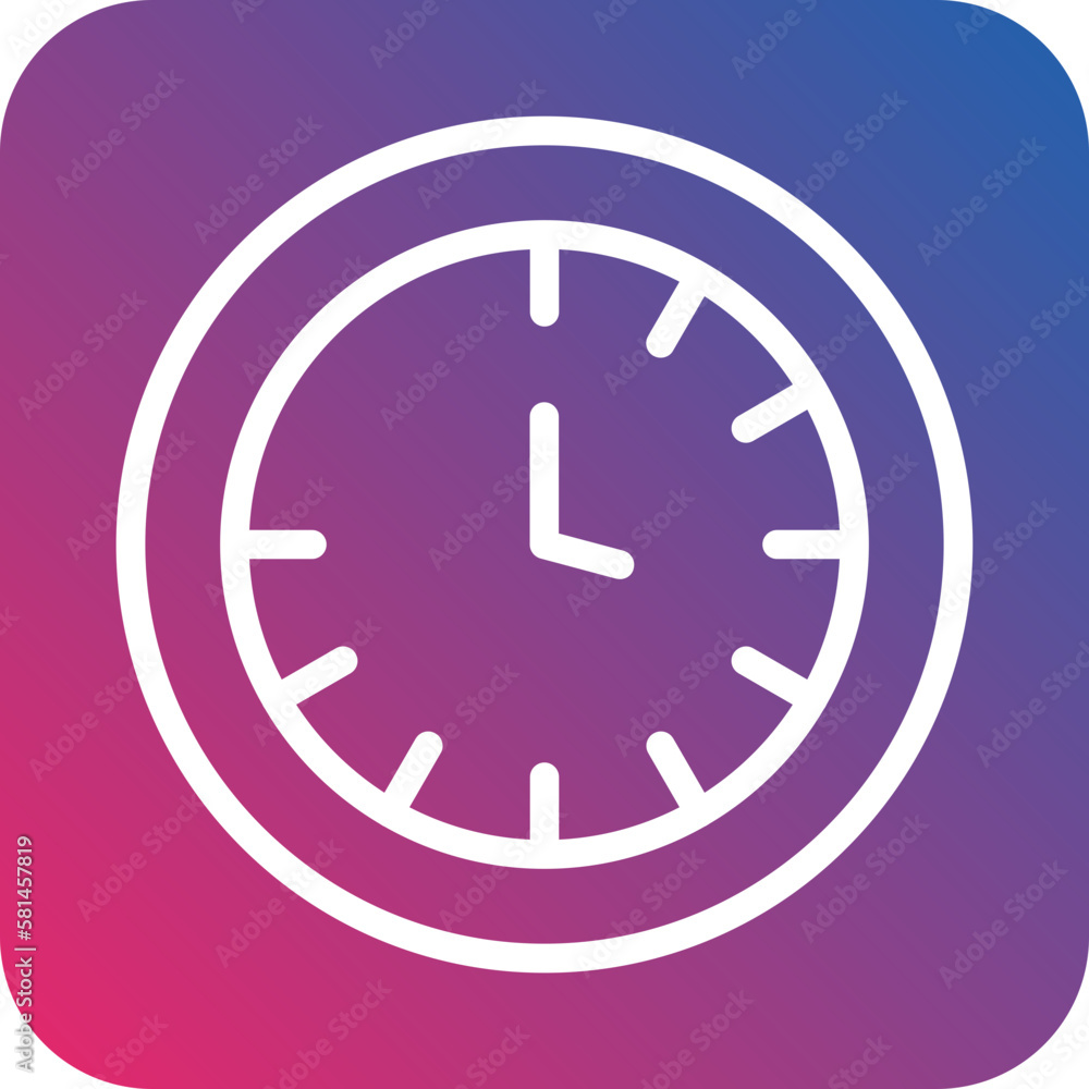 Vector Design 45 Minutes Icon Style Vector Design 45 Minutes Icon Style