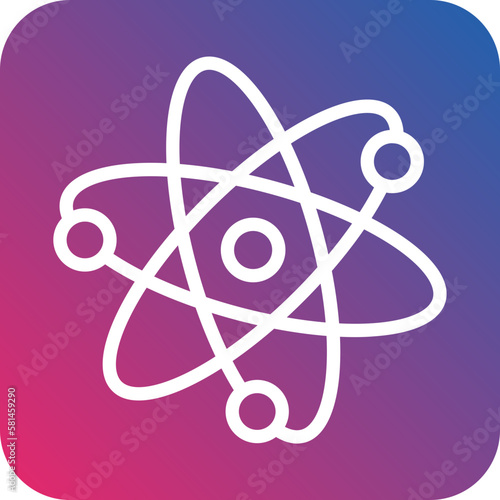 Vector Design Atom Icon Style