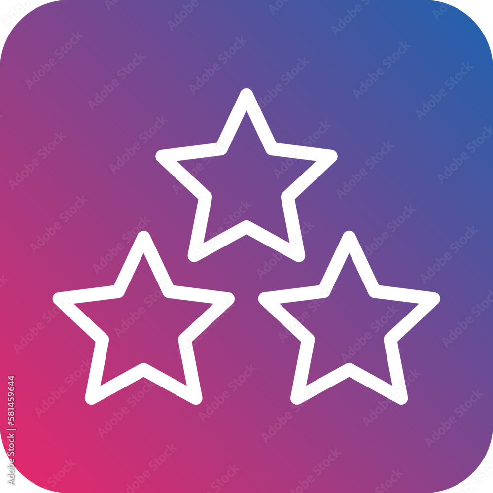 Obraz premium Vector Design Stars Icon Style