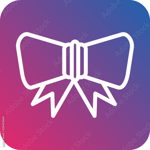 Vector Design Bow Tie Icon Style
