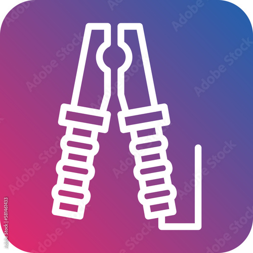 Vector Design Jumper Icon Style