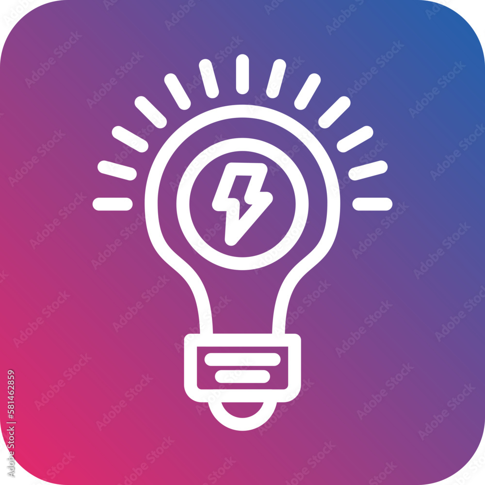 Vector Design Lighting Icon Style Vector Design Lighting Icon Style
