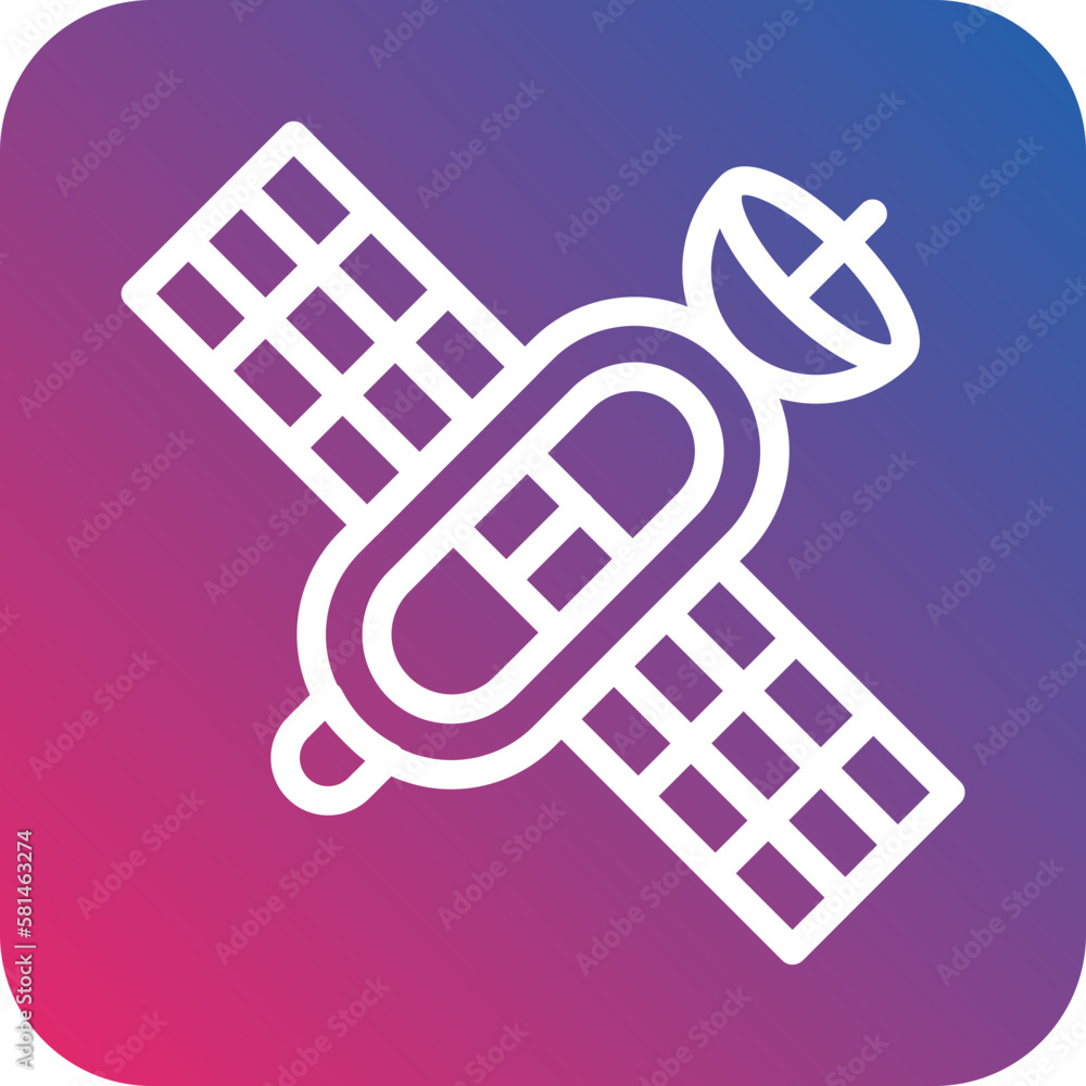 Vector Design Satellite Icon Style Vector Design Satellite Icon Style