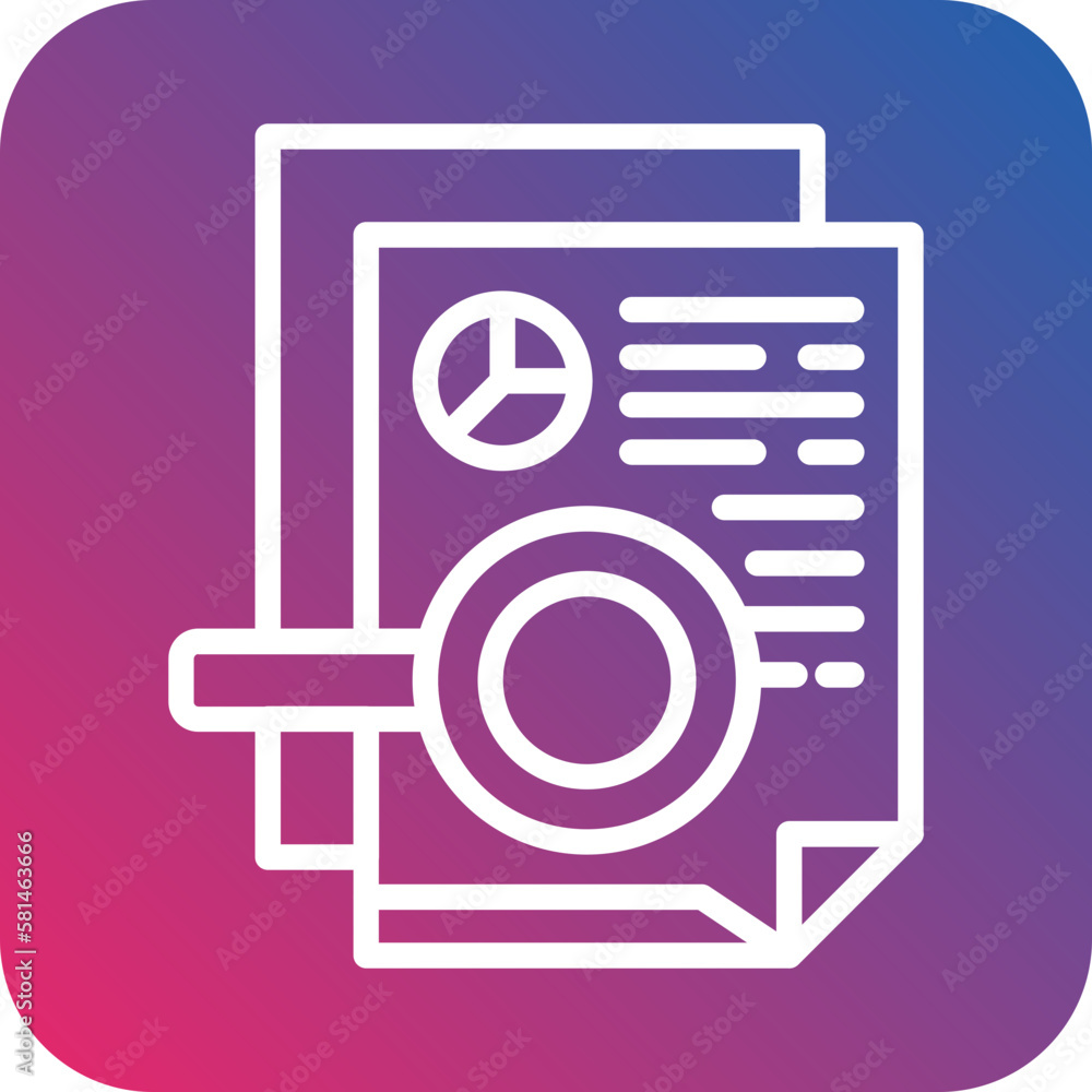 Vector Design Research Icon Style Vector Design Research Icon Style
