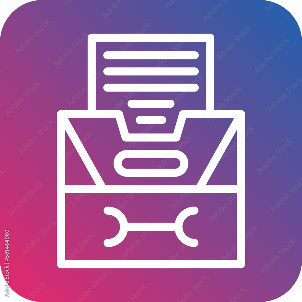 Vector Design Filing Cabinet Icon Style Vector Design Filing Cabinet Icon Style