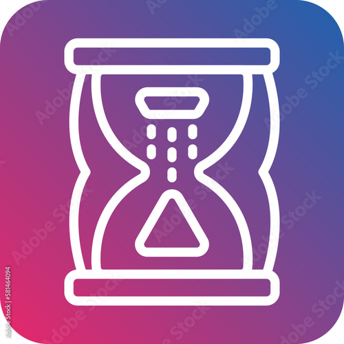 Vector Design Hourglass Icon Style