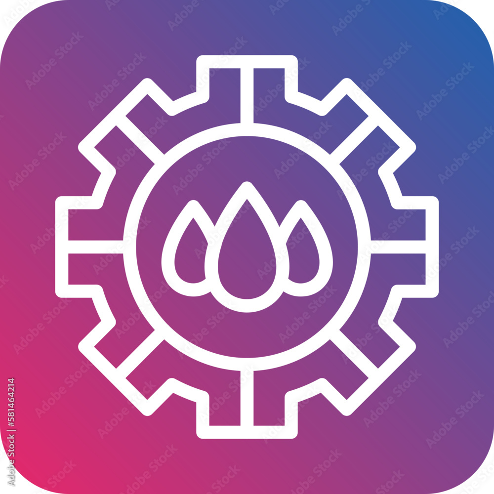 Vector Design Cogwheel Icon Style