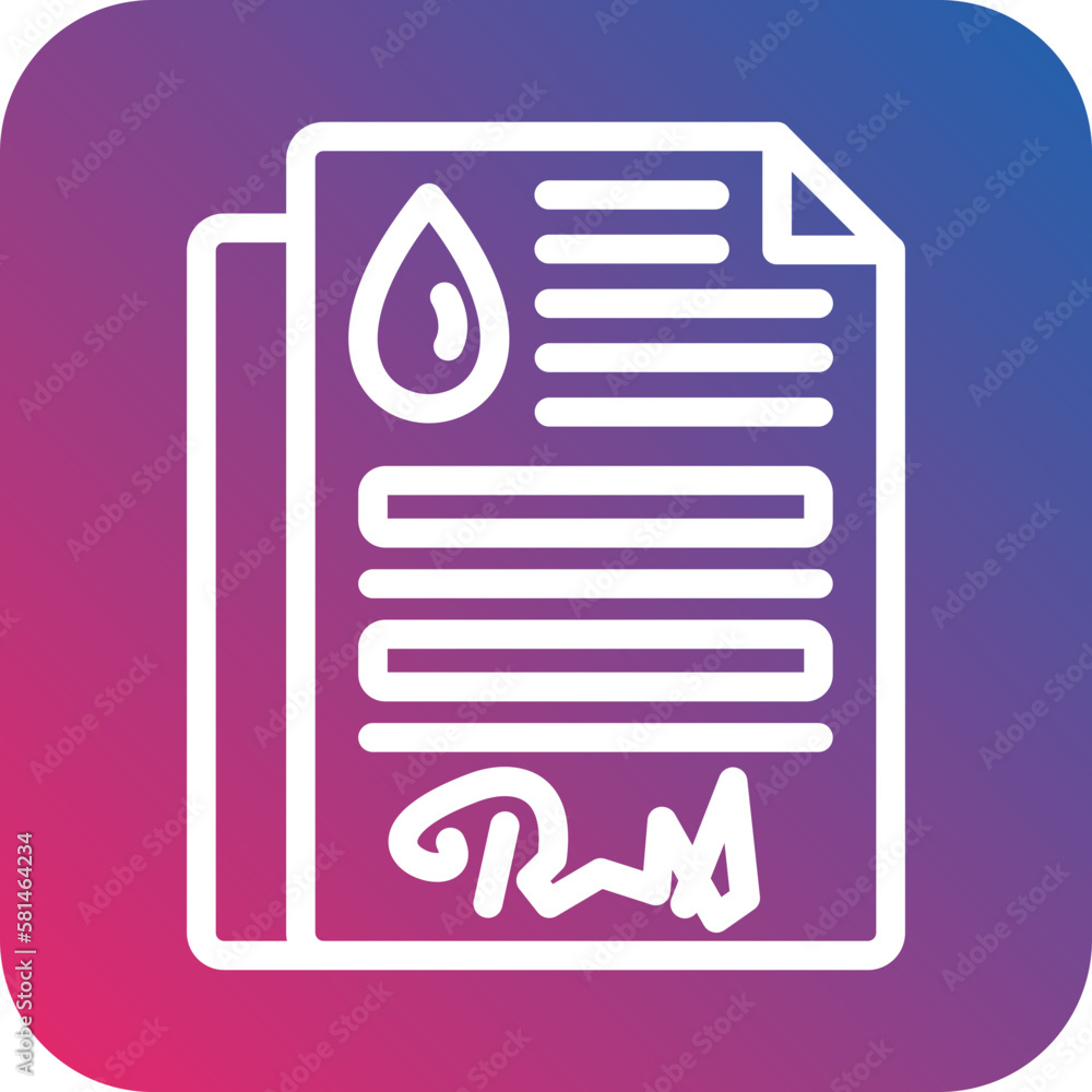 Vector Design Oil Contract Icon Style Vector Design Oil Contract Icon Style
