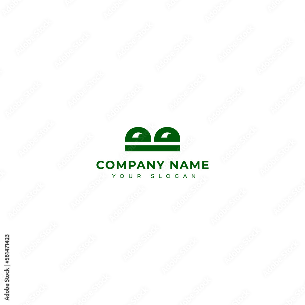 peek logo vector design template