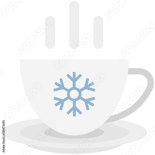 Hot Tea Vector Color Illustration Vector Icon which can easily modify or edit