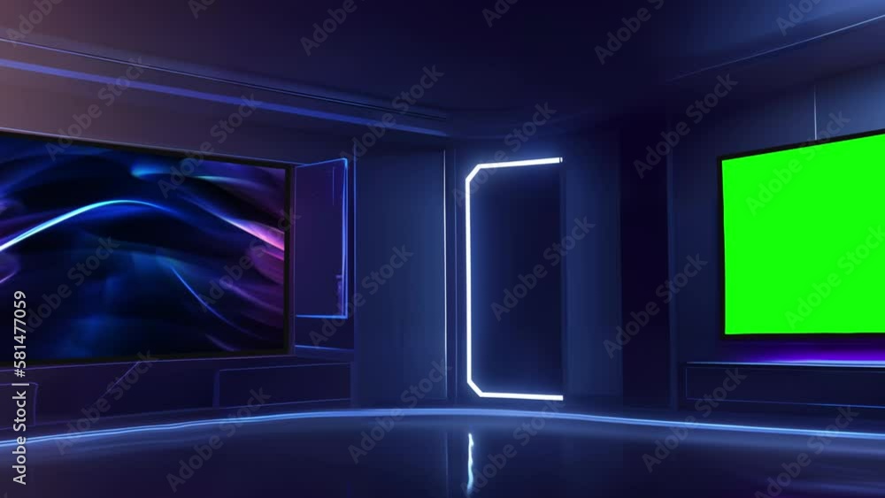 Virtual News Studio Sets - The Ultimate Solution for Broadcast Efficiency Virtual News Studio Sets - The Ultimate Solution for Broadcast Efficiency