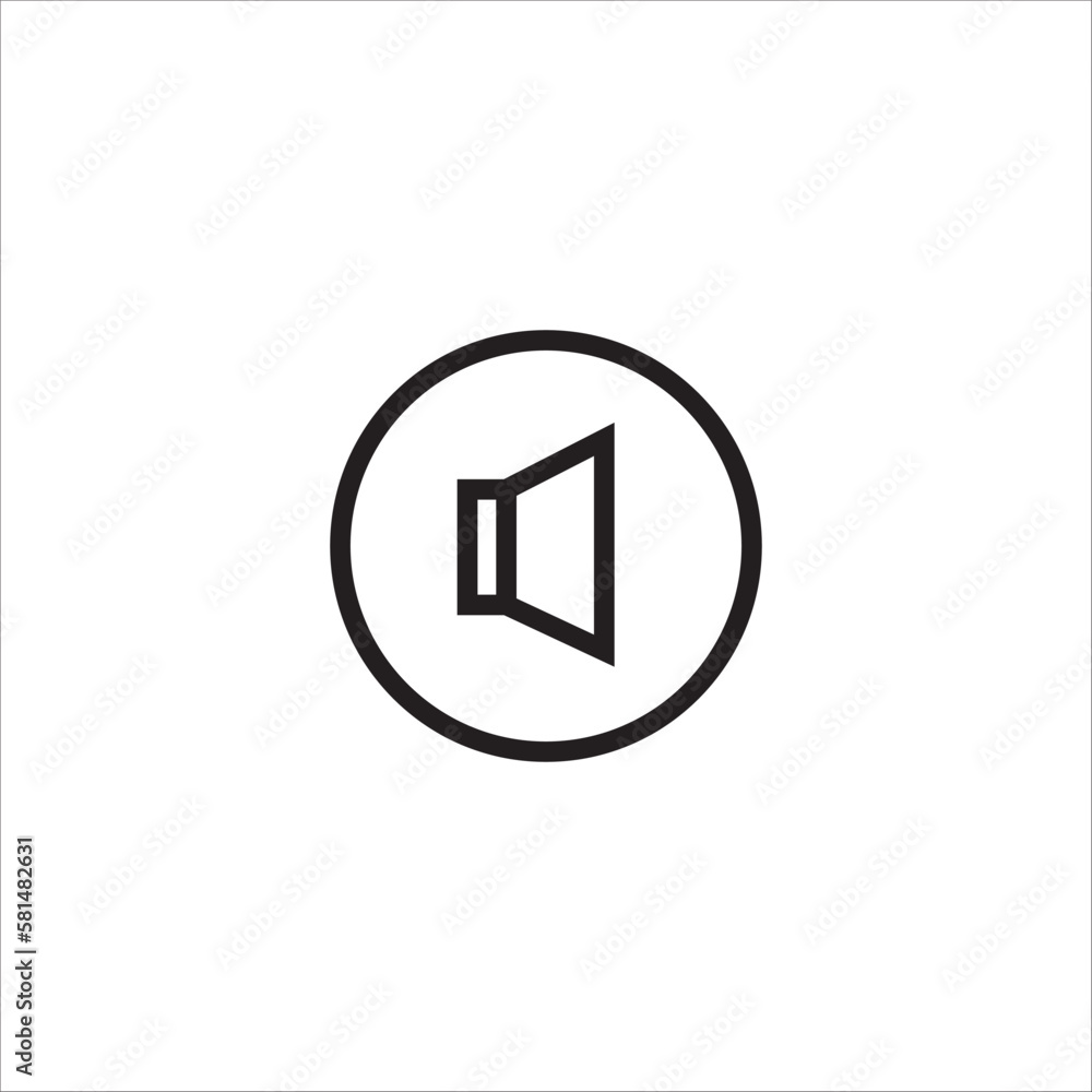 sound icon vector design sound icon vector design